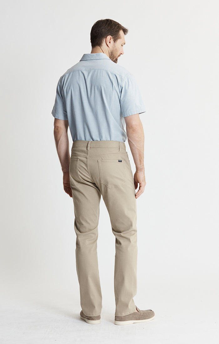 Stretch Cotton 5-Pocket Pants