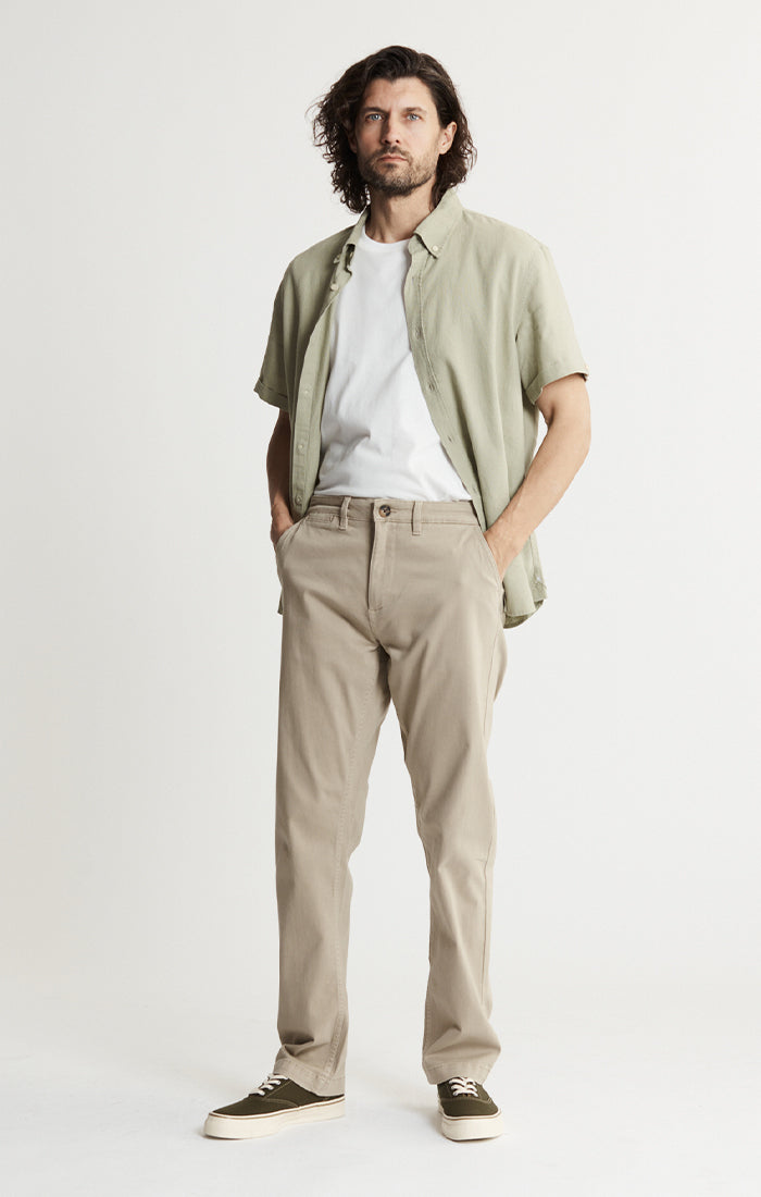 Stretch Cotton Chino Pants