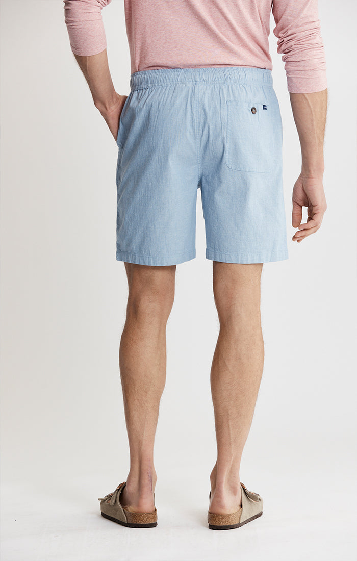 Chambray Pull On Shorts