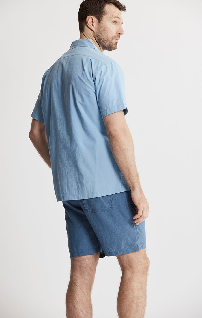 Paper Touch Short Sleeve Camp Shirt