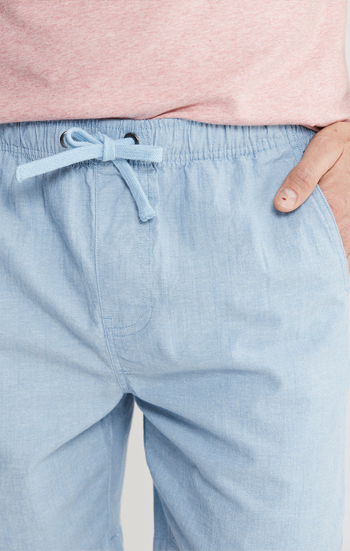 Chambray Pull On Shorts