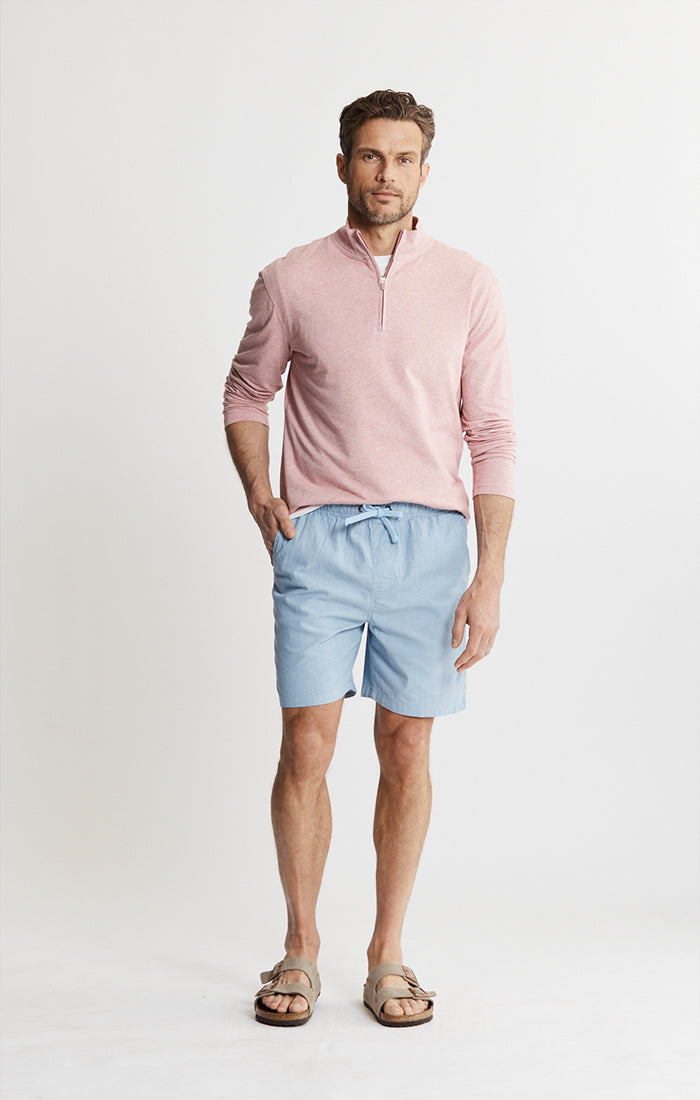 Chambray Pull On Shorts