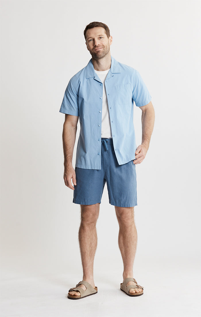 Paper Touch Short Sleeve Camp Shirt