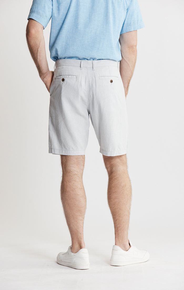 Linen Blend Bleecker Shorts