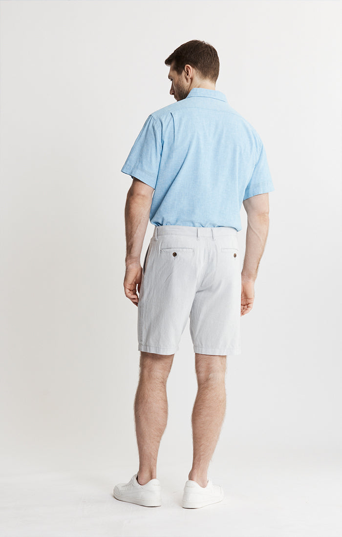 Linen Blend Bleecker Shorts
