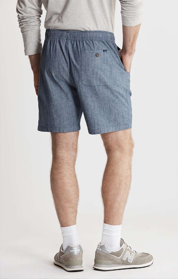 Chambray Pull On Shorts