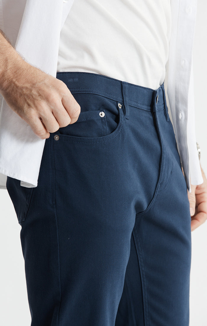 Stretch Cotton 5-Pocket Pants