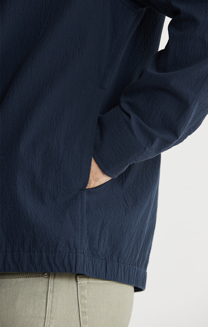 Charles Seersucker Full Zip Jacket