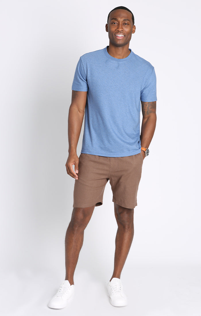 Cotton Modal Short Sleeve Crewneck