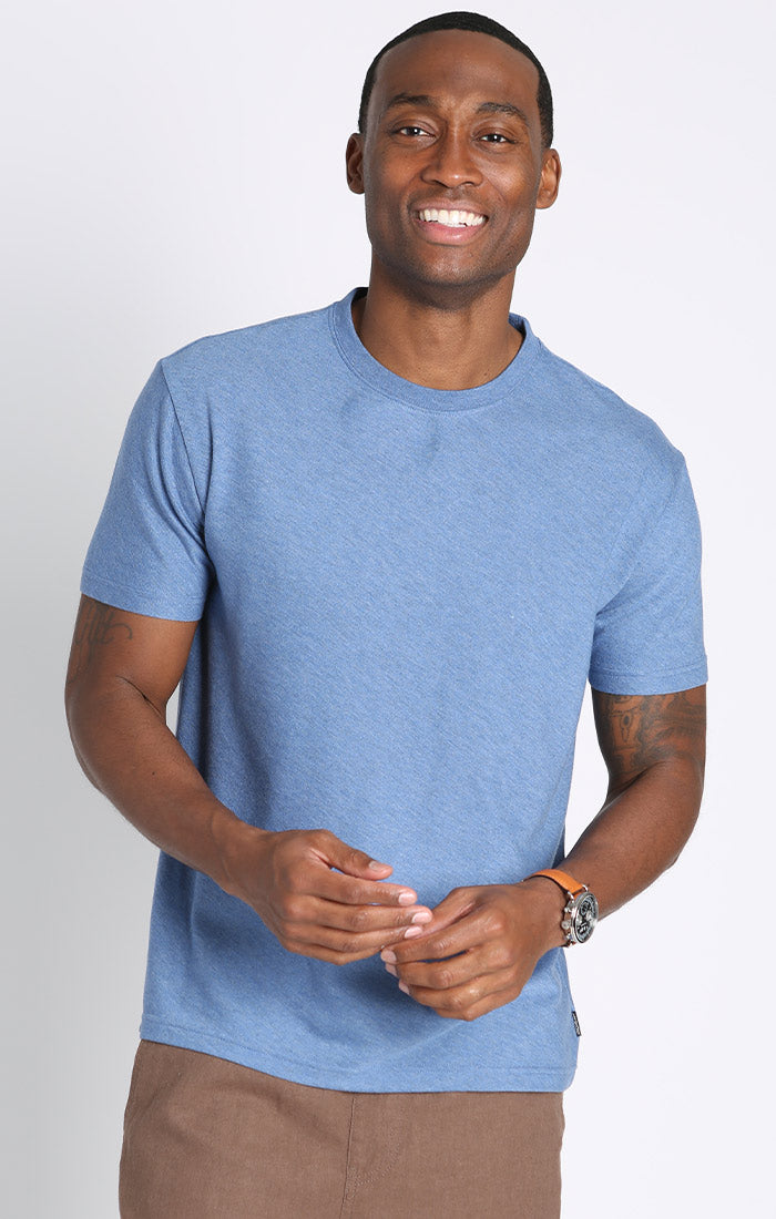 Cotton Modal Short Sleeve Crewneck