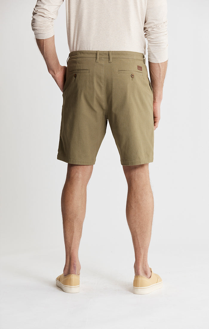 Stretch Twill Blend Chino Shorts