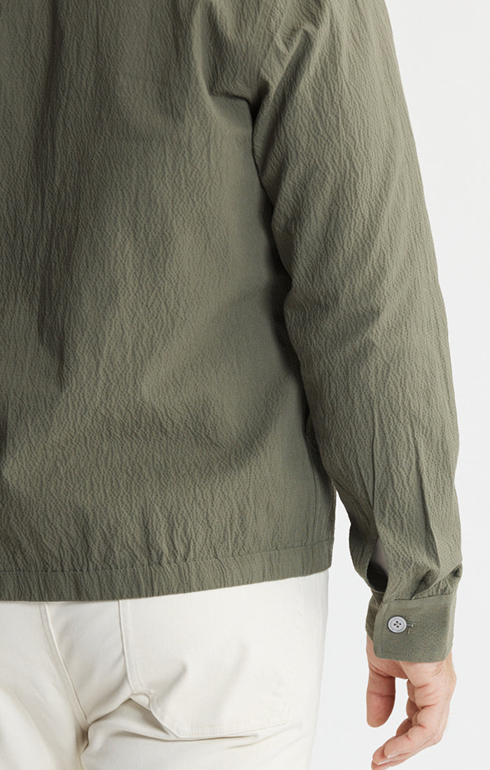 Charles Seersucker Full Zip Jacket