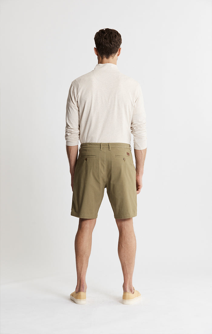 Stretch Twill Blend Chino Shorts
