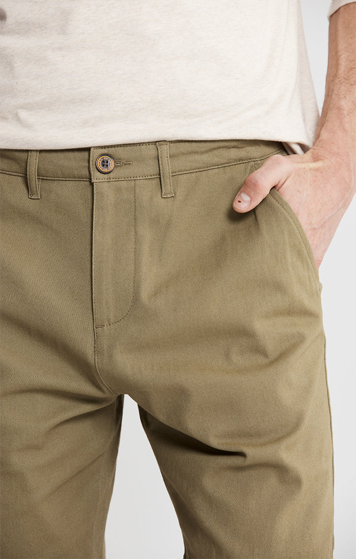 Stretch Twill Blend Chino Shorts