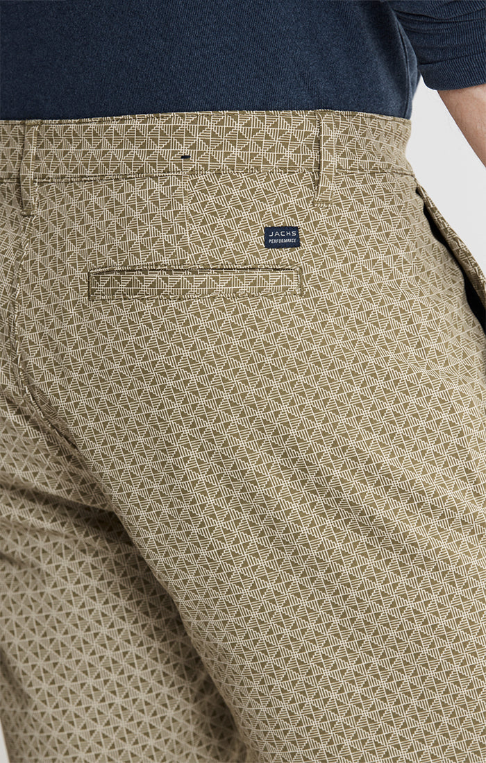 Printed Performance Tech Shorts