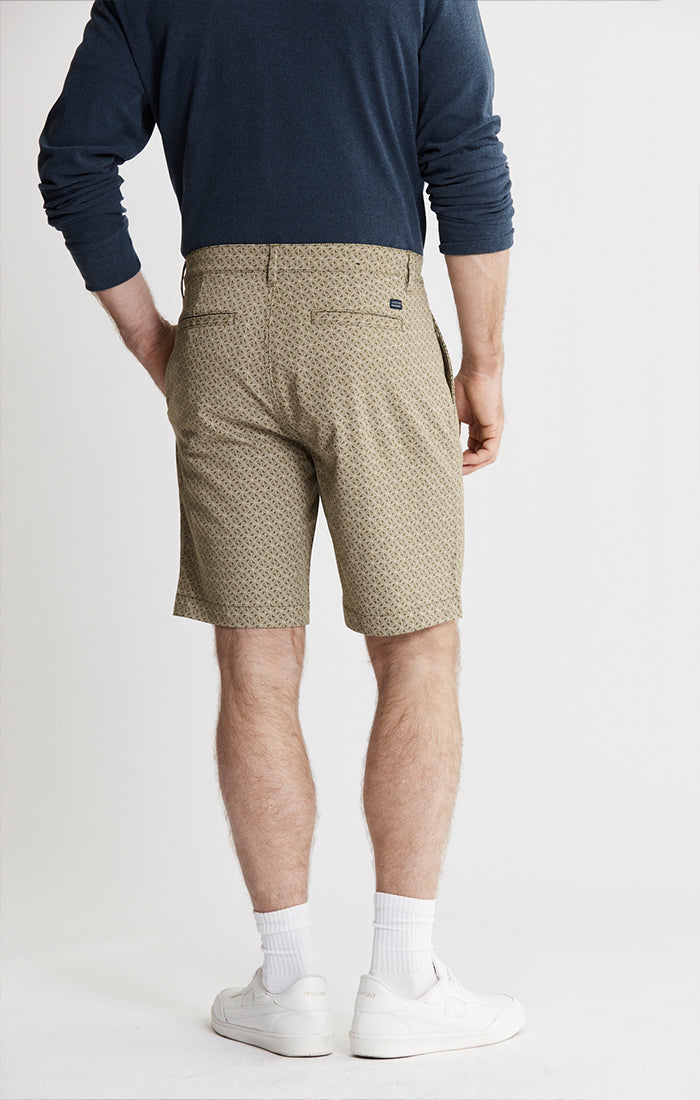 Printed Performance Tech Shorts