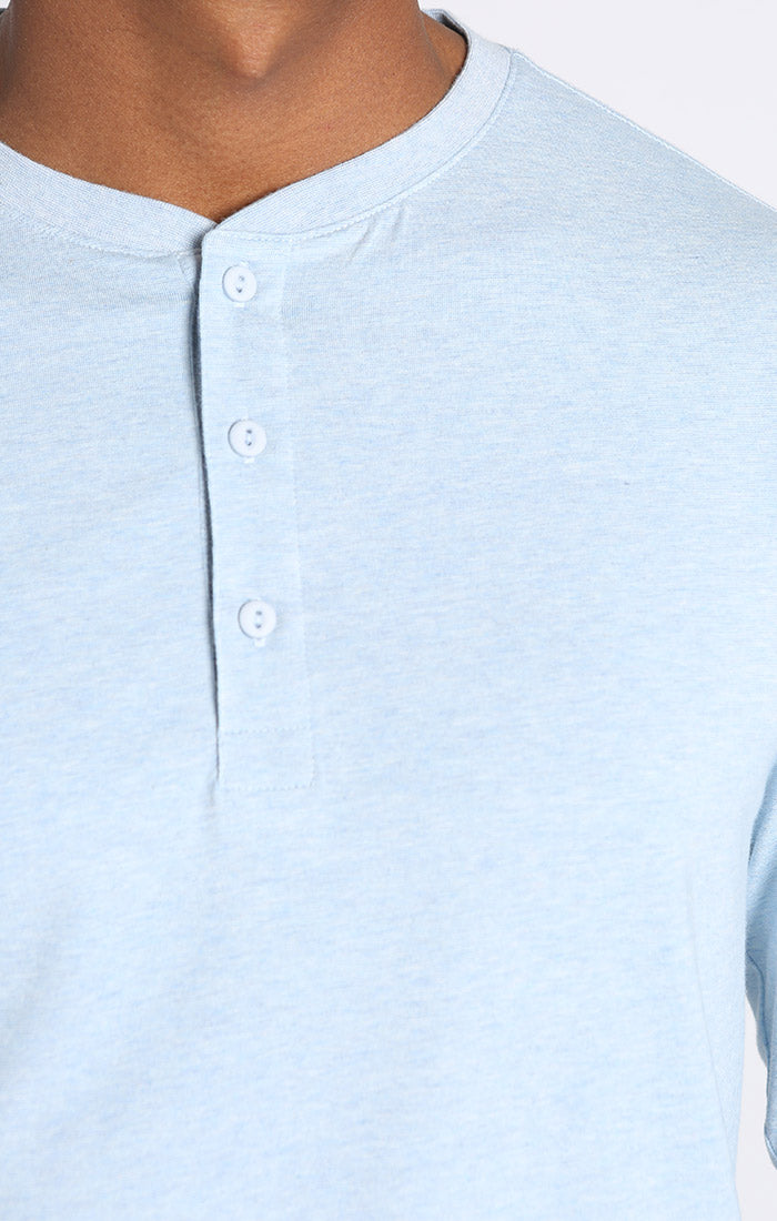 Cotton Modal Blend Long Sleeve Henley