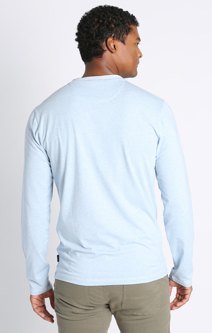 Cotton Modal Blend Long Sleeve Henley