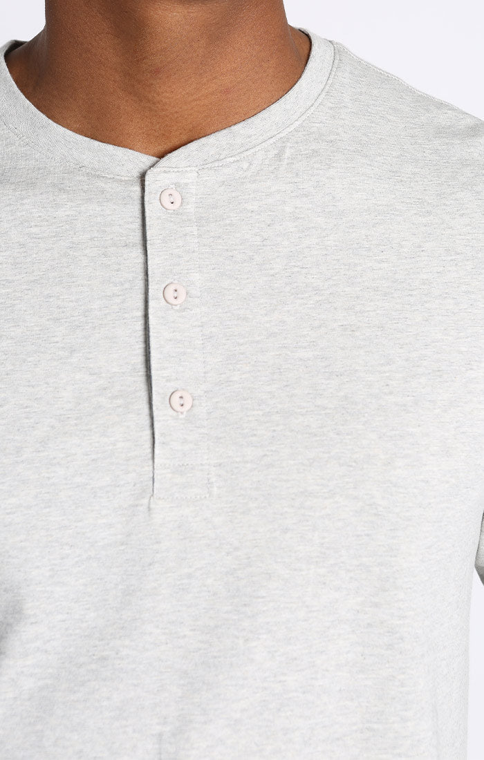 Cotton Modal Blend Long Sleeve Henley