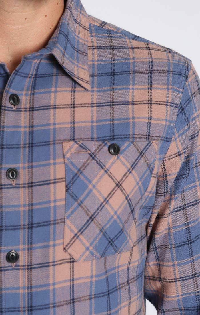 Stretch Midweight Flannel Workshirt
