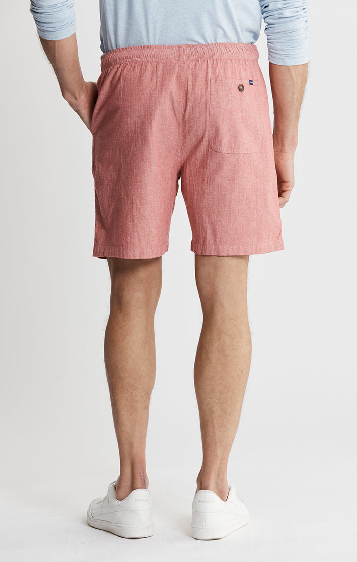 Chambray Pull On Shorts