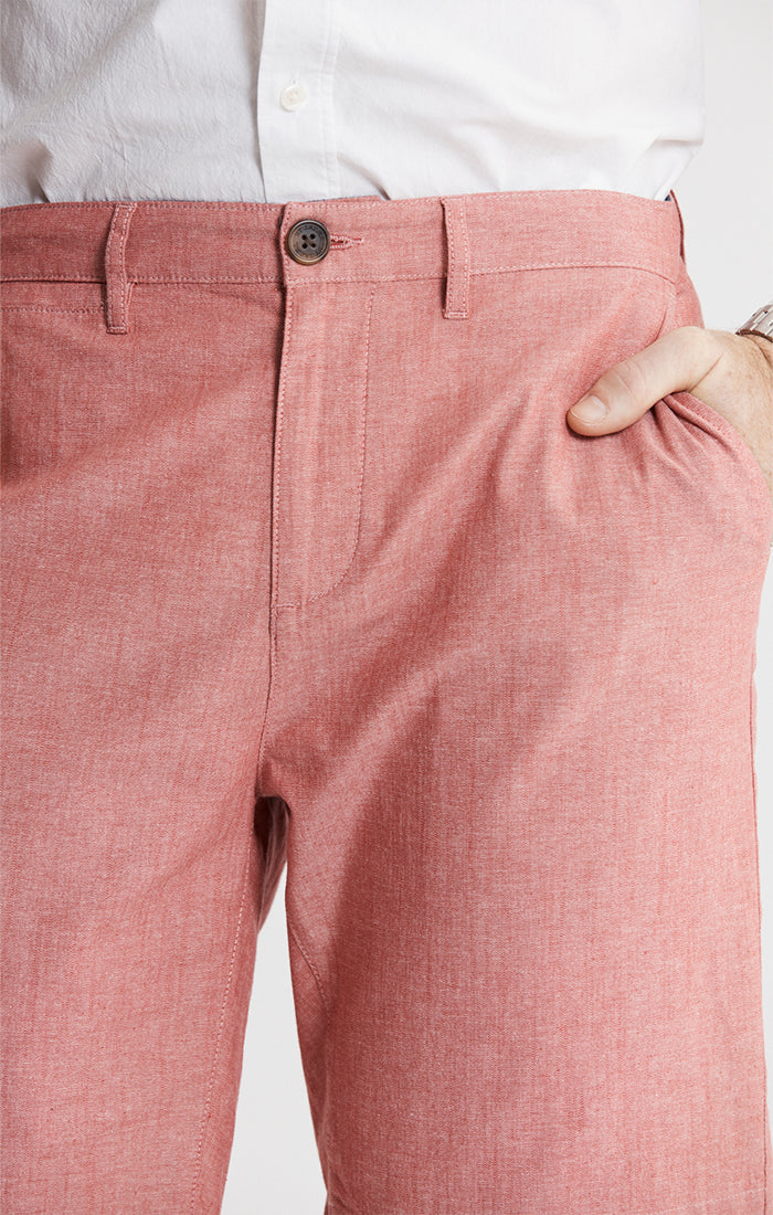 Stretch Chambray Shorts