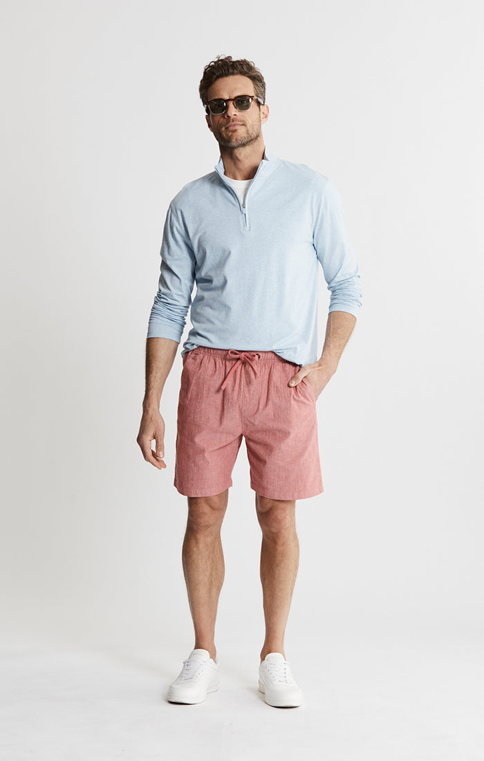 Chambray Pull On Shorts