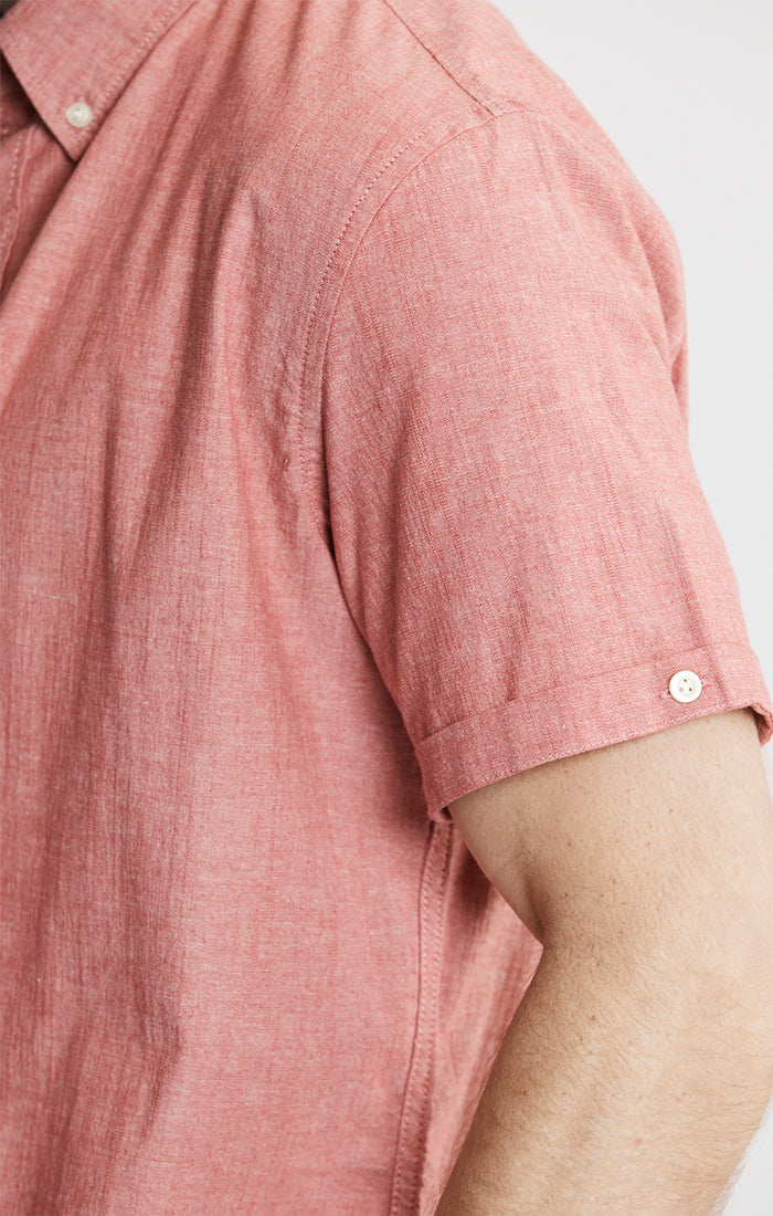 Short Sleeve Chambray Shirt