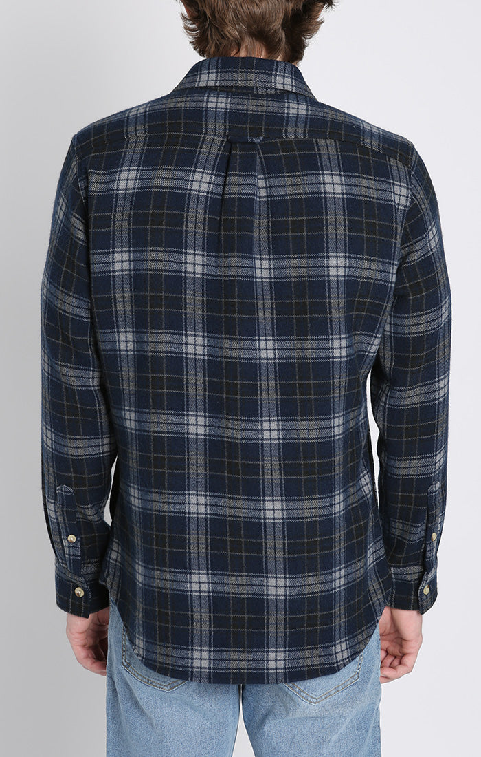 Franklin Stretch Poly Flannel Overshirt