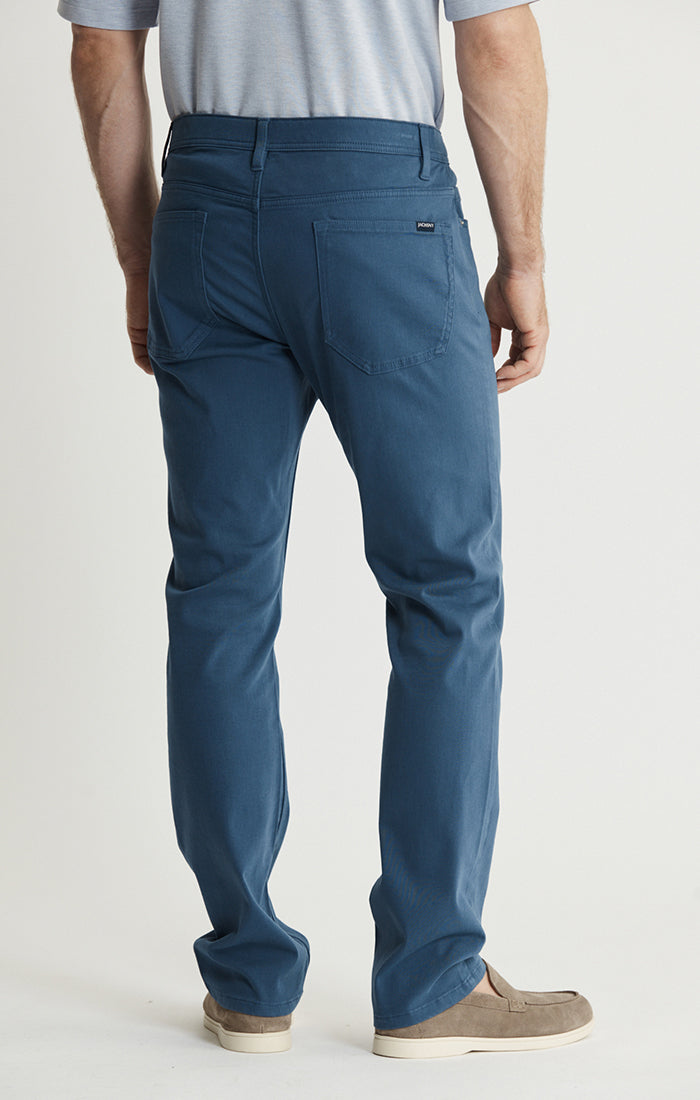 Stretch Cotton 5-Pocket Pants