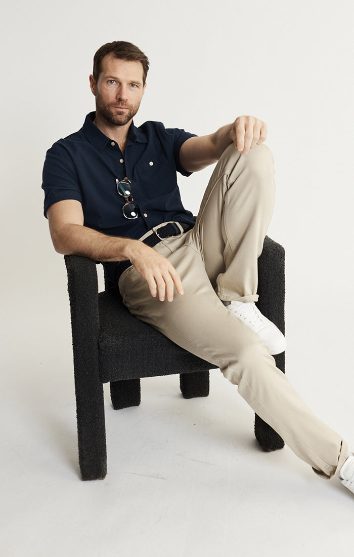 Stretch Lyocell Twill 5-Pocket Pants