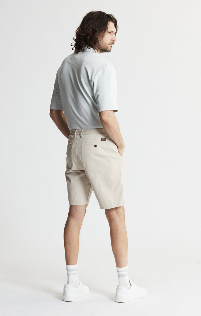 Stretch Twill Blend Chino Shorts