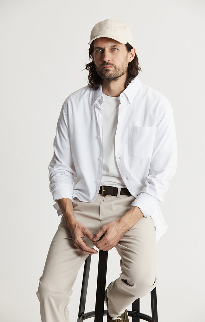 Cotton Moleskin Chino Pants