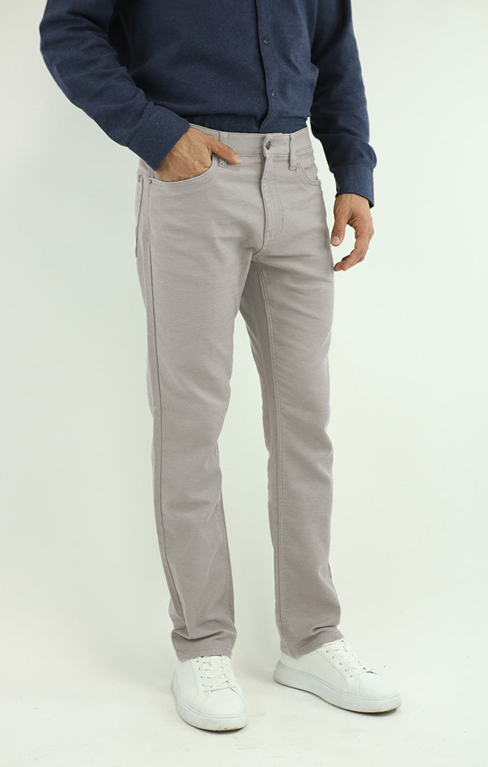 Stretch Straight Fit 5 Pocket Twill Pant