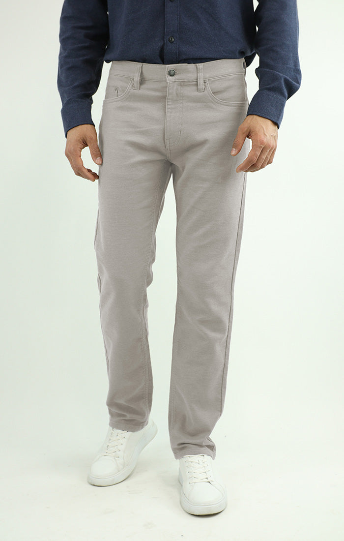 Stretch Straight Fit 5 Pocket Twill Pant