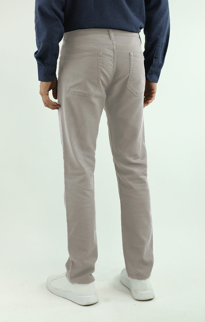 Stretch Straight Fit 5 Pocket Twill Pant