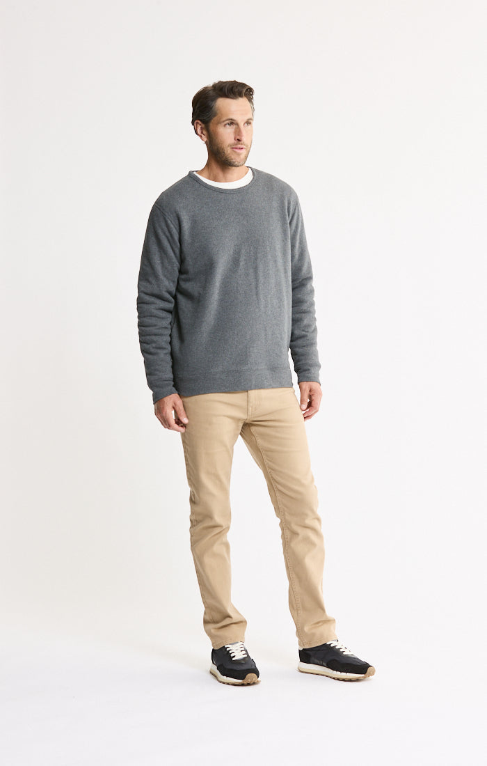 Kent Recycled Jacquard Sherpa Lined Crewneck