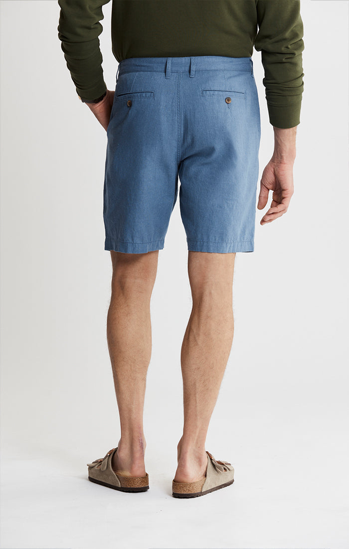 Linen Blend Bleecker Shorts