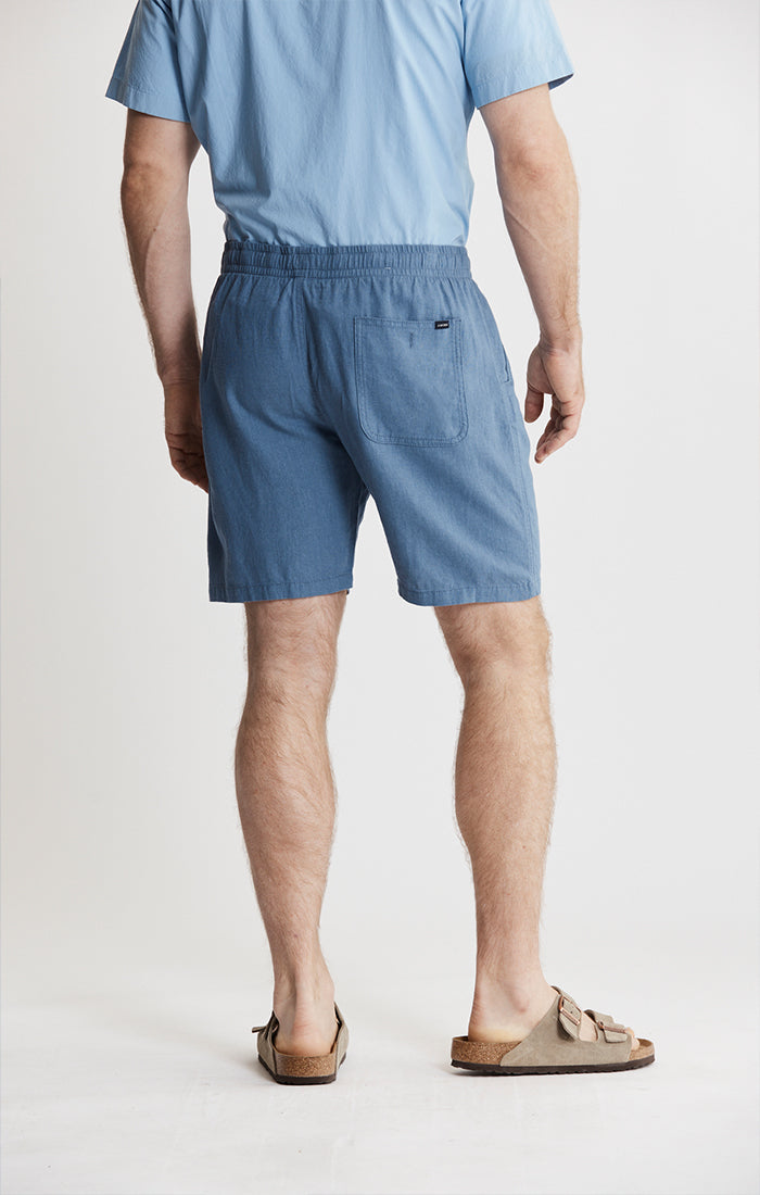 Linen Pull On Shorts