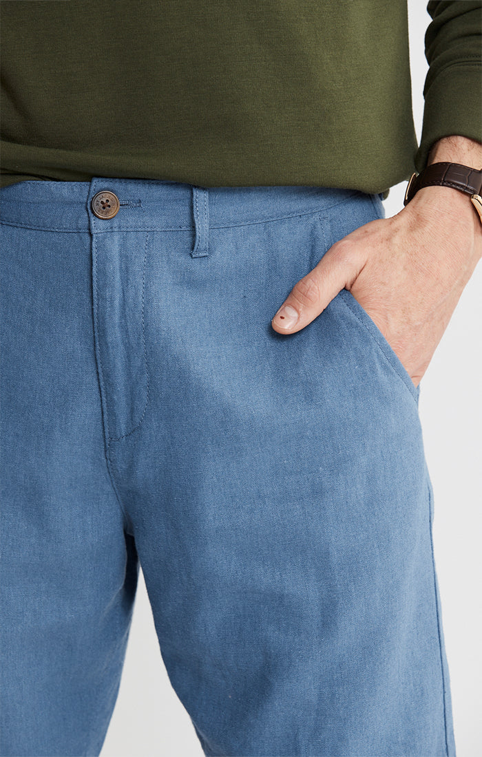 Linen Blend Bleecker Shorts