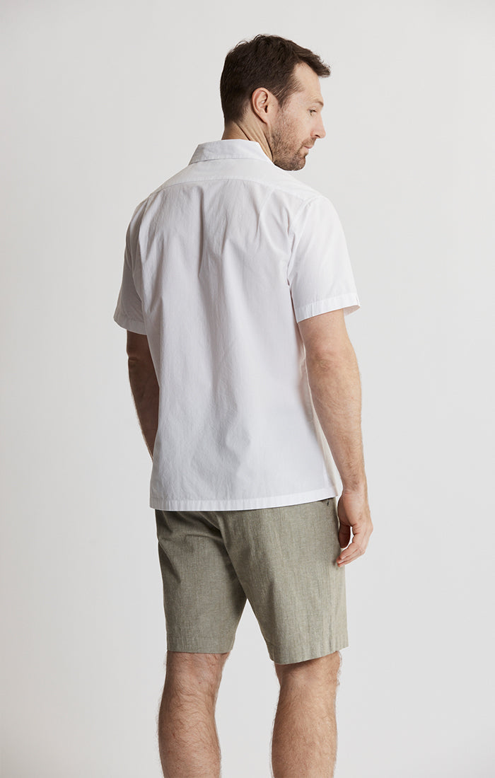 Paper Touch Short Sleeve Camp Shirt