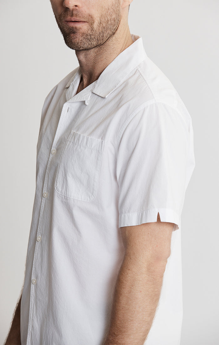 Paper Touch Short Sleeve Camp Shirt