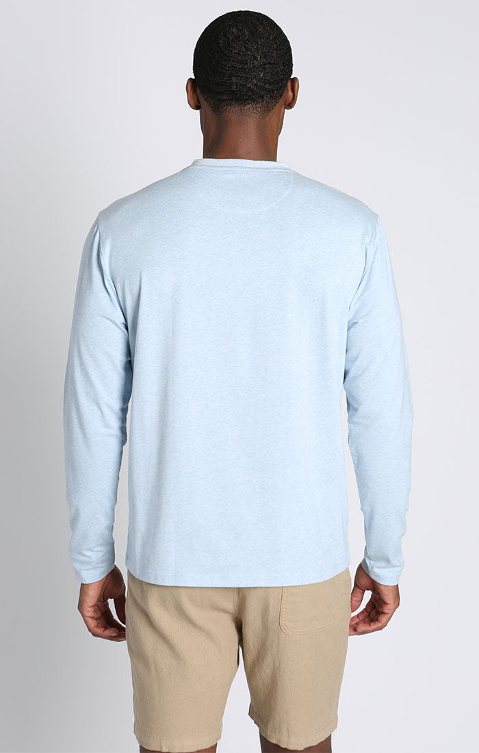 Long Sleeve Cotton Modal Crewneck