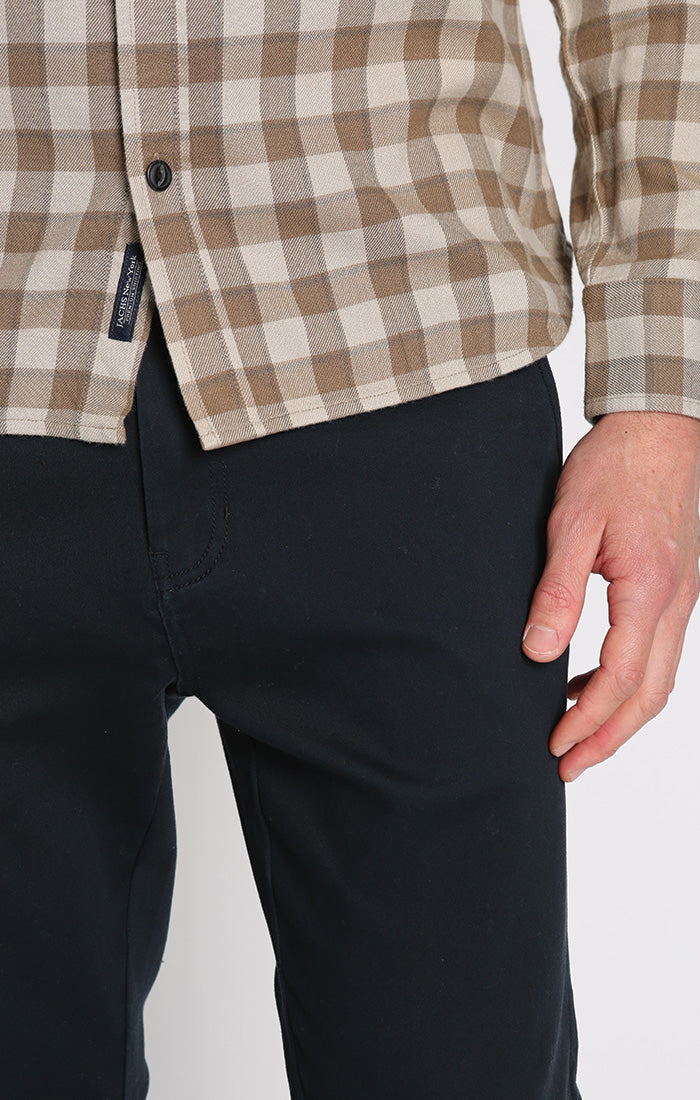 Manor 6oz Stretch One Pocket Flannel Shirt