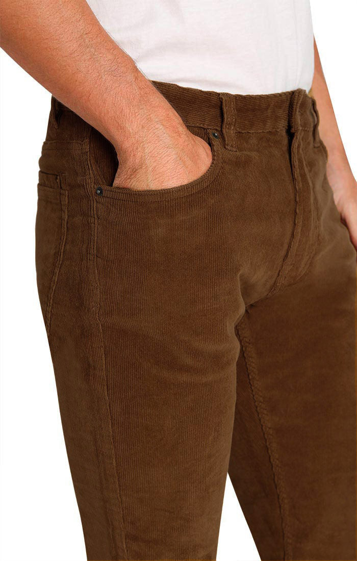 Straight Fit Stretch Corduroy Pant