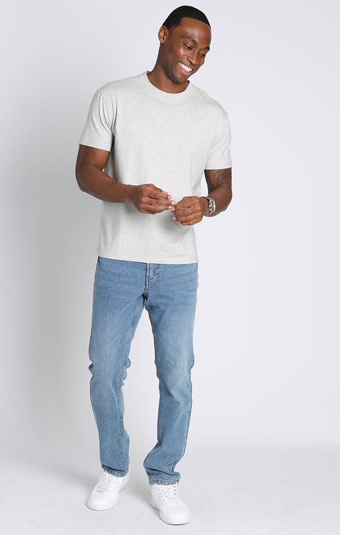 Cotton Modal Short Sleeve Crewneck
