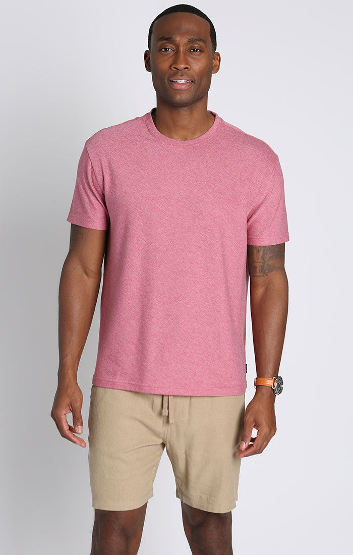Cotton Modal Short Sleeve Crewneck